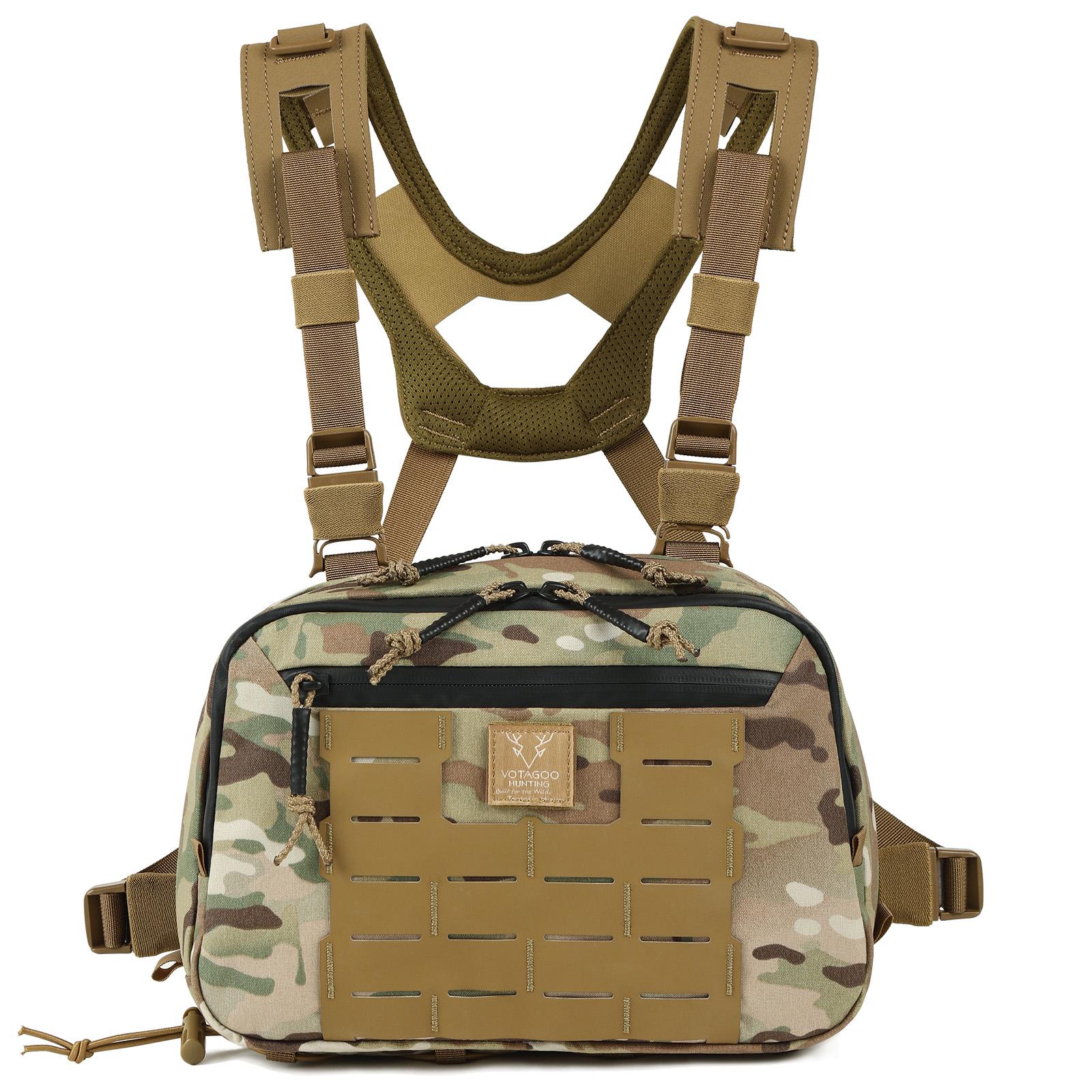 Chest Rig tactique MK4 Noir WOSPORT Chest Rig tactique MK4 Noir WOSPORT