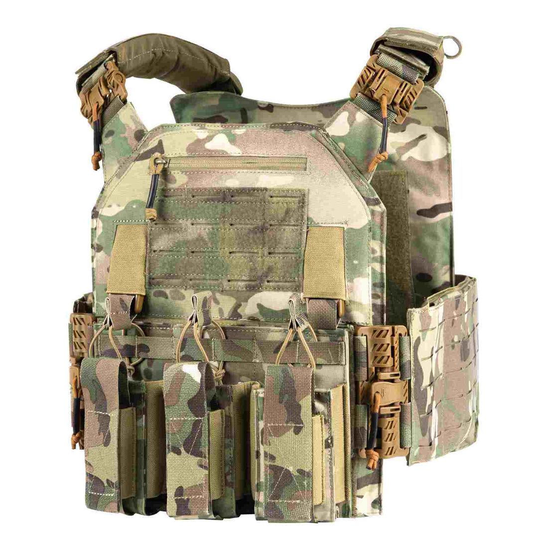 Votagoo 601 Laser Cut Molle Vest Adjustable Plate Carrier Tactical Military Vest