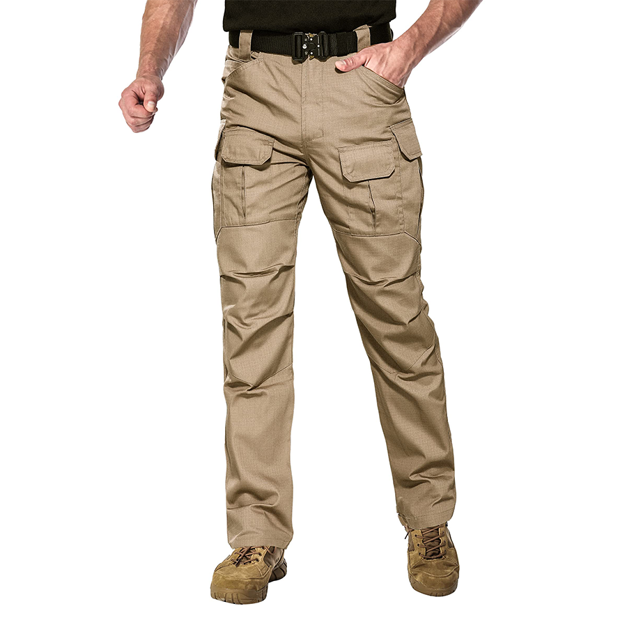 Mens Tactical Pants Lightweight Cargo Pants Military Army Casual