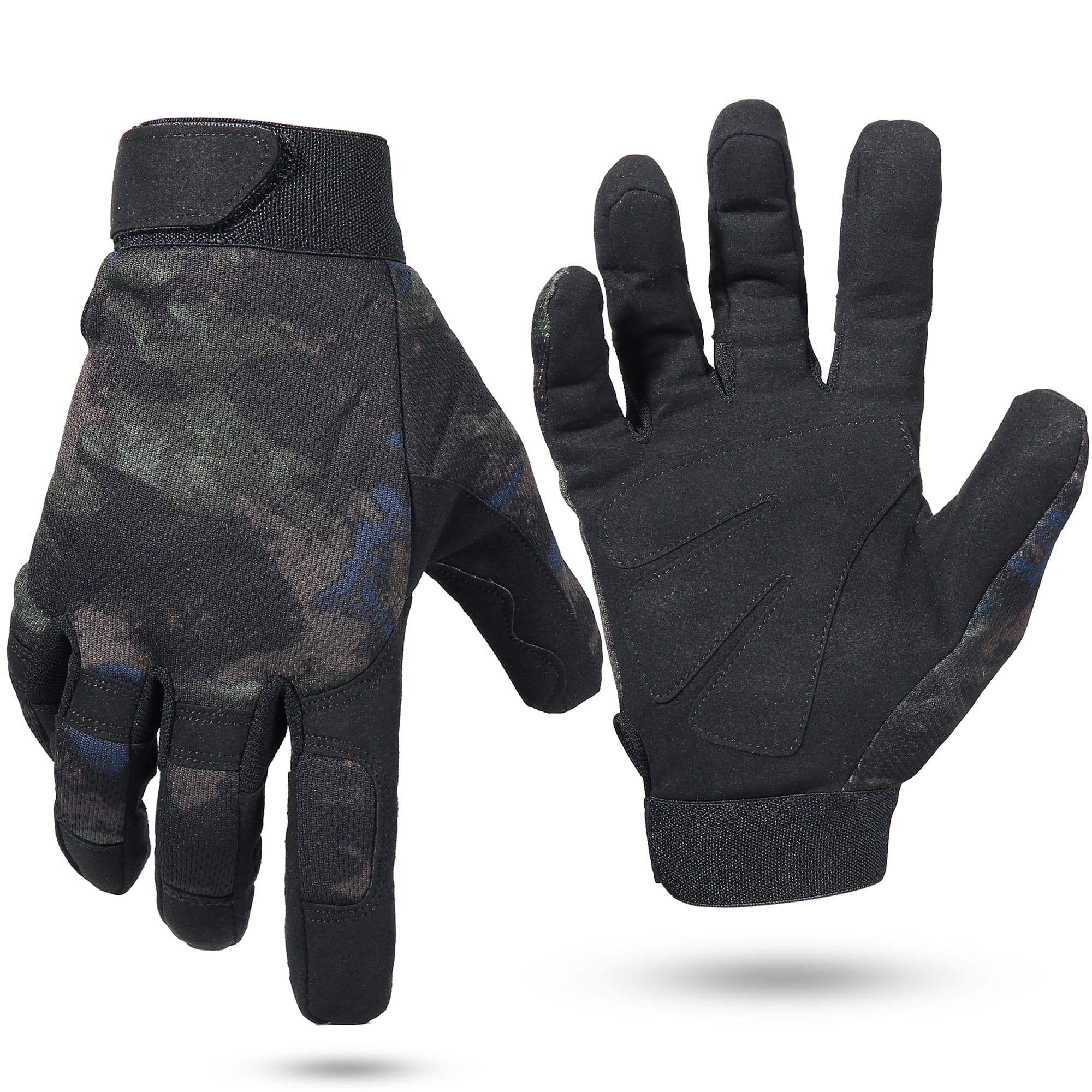 Paintball Bicycle Motorcycle Shoot Work Gear Camo Gloves