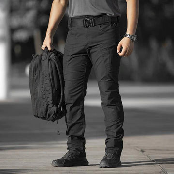 What are the components and characteristics of tactical pants for men?