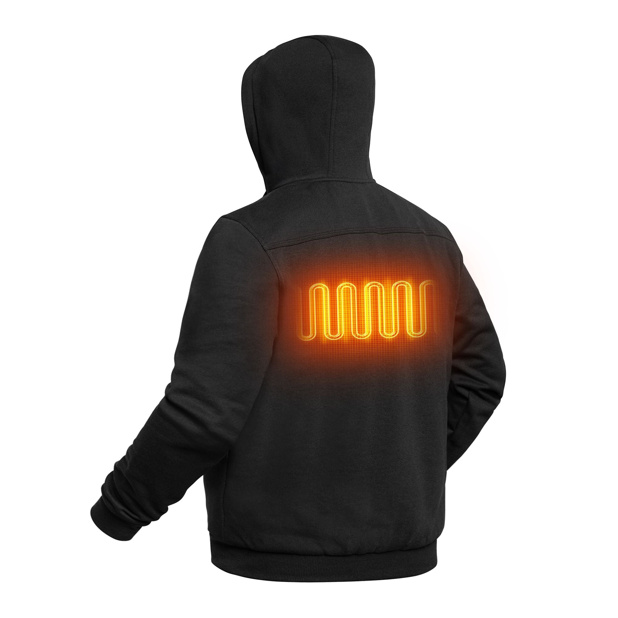 ANTARCTICA GEAR Heated Hoodie Sweater for Men with 12V 20000mAh Batter