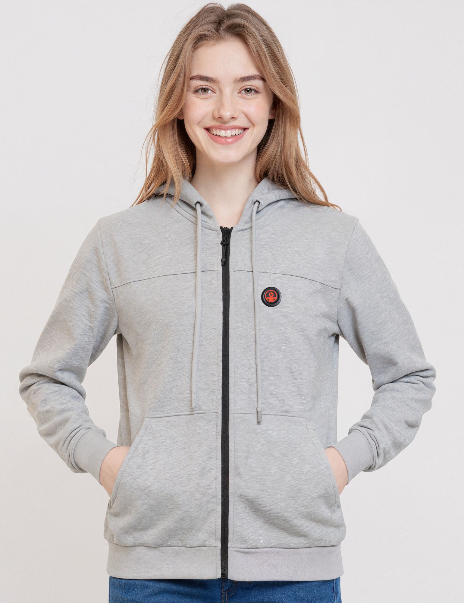 ANTARCTICA GEAR Heated Hoodie Sweater for Men with 12V 20000mAh Batter