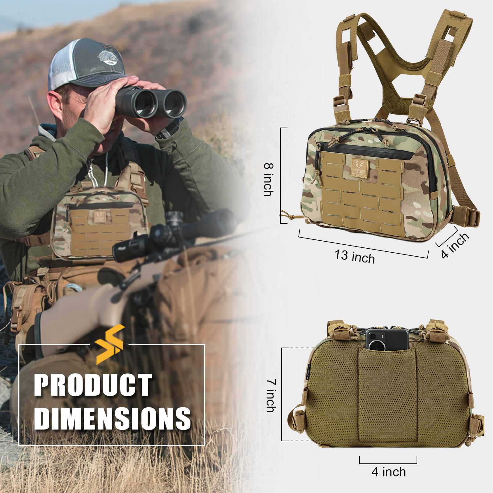 Tactical Chest Rig Bag Hypalon Molle Chest Rig