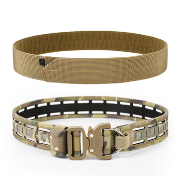 Dual-Layer MOLLE Tactical Belt with COBRA® Buckle & Tegris® Reinforcement
