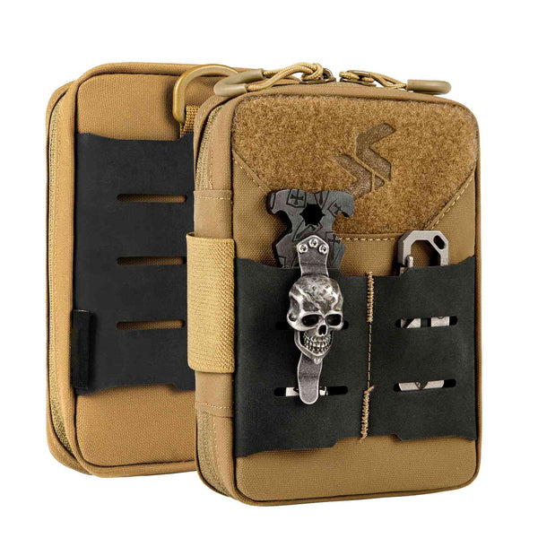 Pochette Utilitaire Molle Grande Capacité - Sac De Rangement EDC, Chasse, Tactique