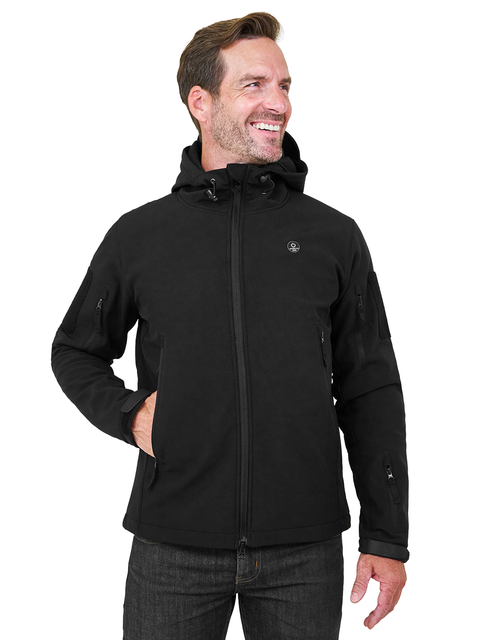 ANTARCTICA GEAR Heated Jacket for Men and Women, Winter Coat Soft Shell Heating Hood Jacket