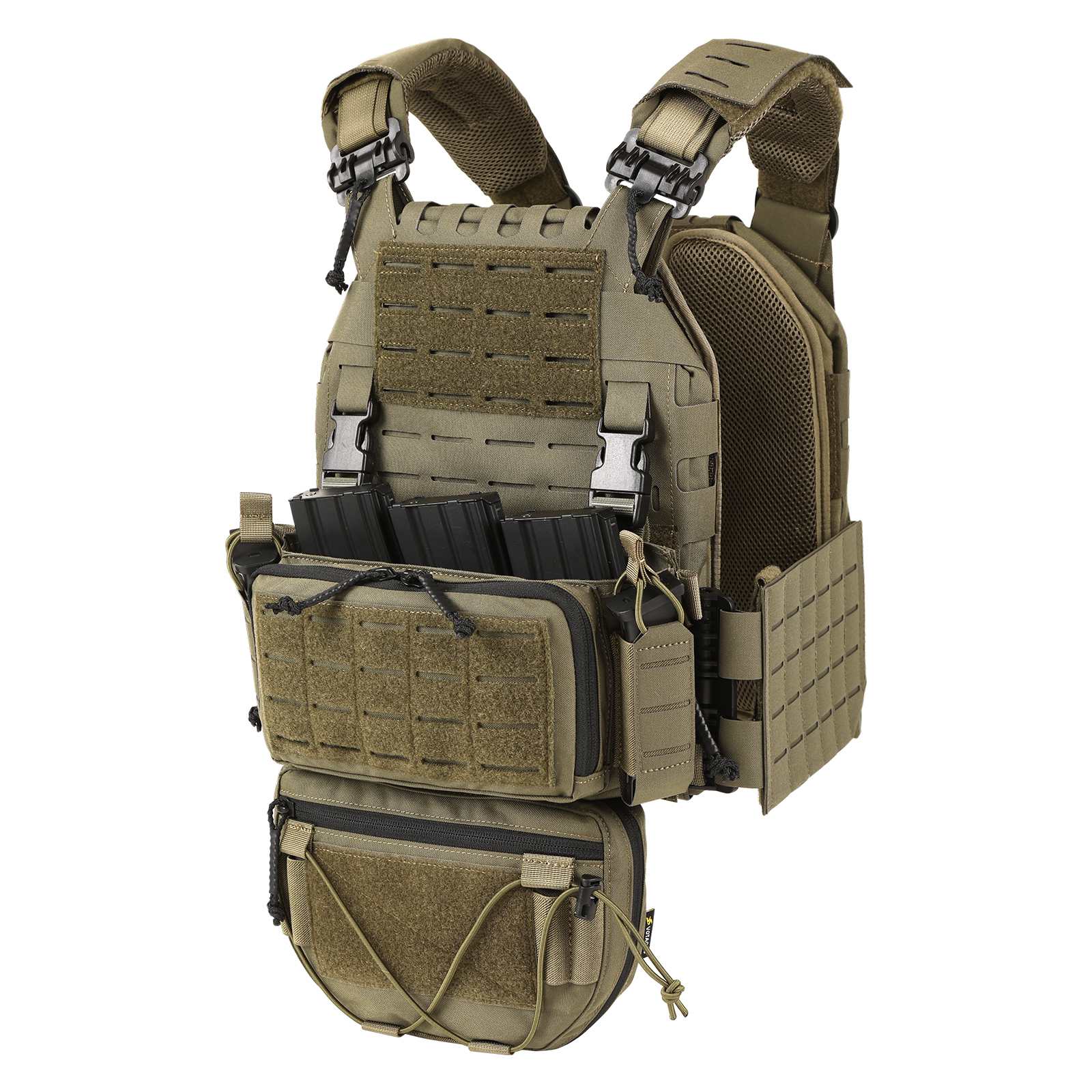 NEW] VOTAGOO 037 Adjustable Tactical Vest with Admin Drop Pouch
