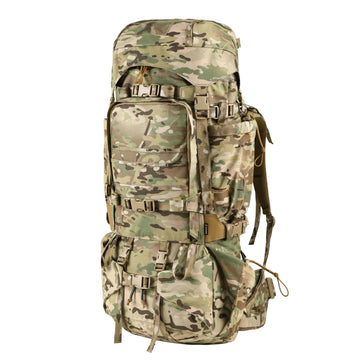75L Tactical Backpack with Internal Frame MOLLE Hydration System