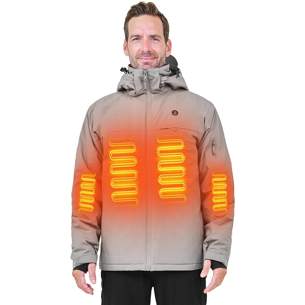 ANTARCTICA GEAR Heated Jacket, Ski Jacket Coat Men/Women Winter Coat