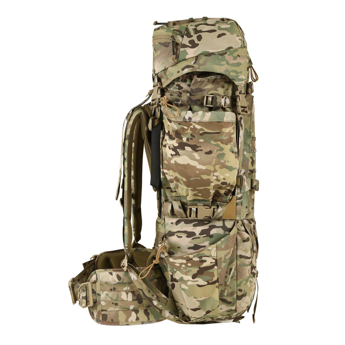 75L Tactical Backpack with Internal Frame MOLLE Hydration System