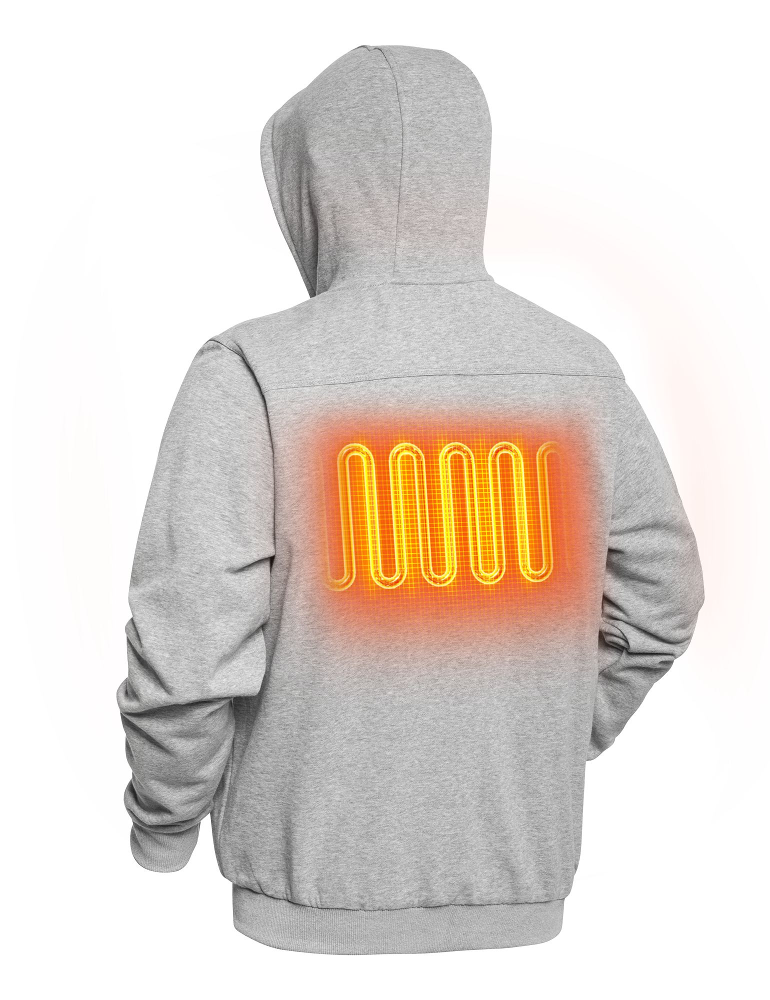 ANTARCTICA GEAR Heated Hoodie Sweater for Men with 12V 20000mAh Batter