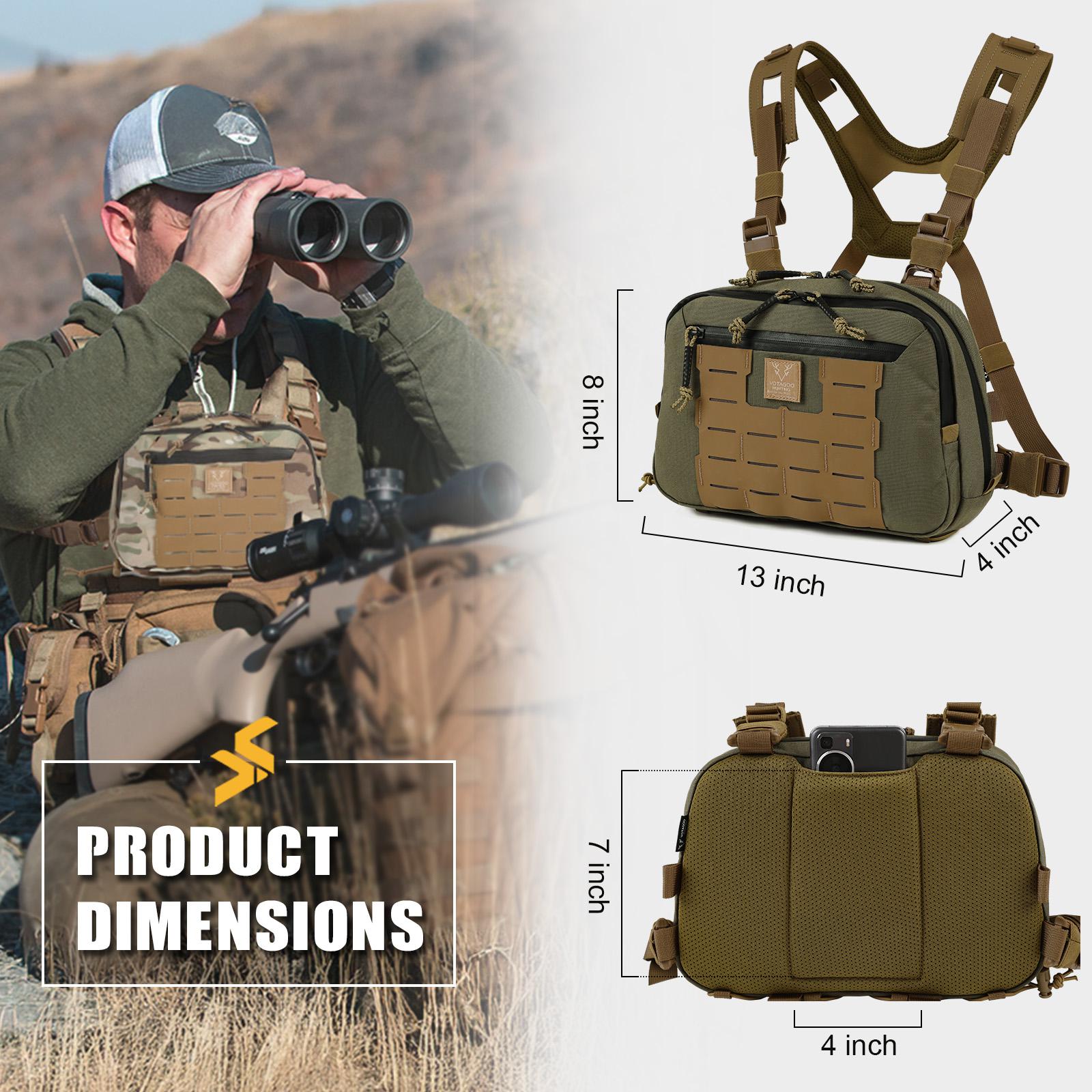 Tactical Chest Rig Bag Hypalon Molle Chest Rig