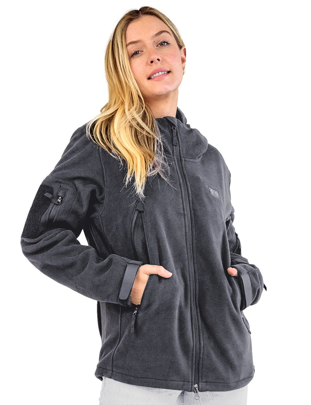 ANTARCTICA GEAR Heated Jacket, Polar Fleece Coat for Women ANTARCTICA