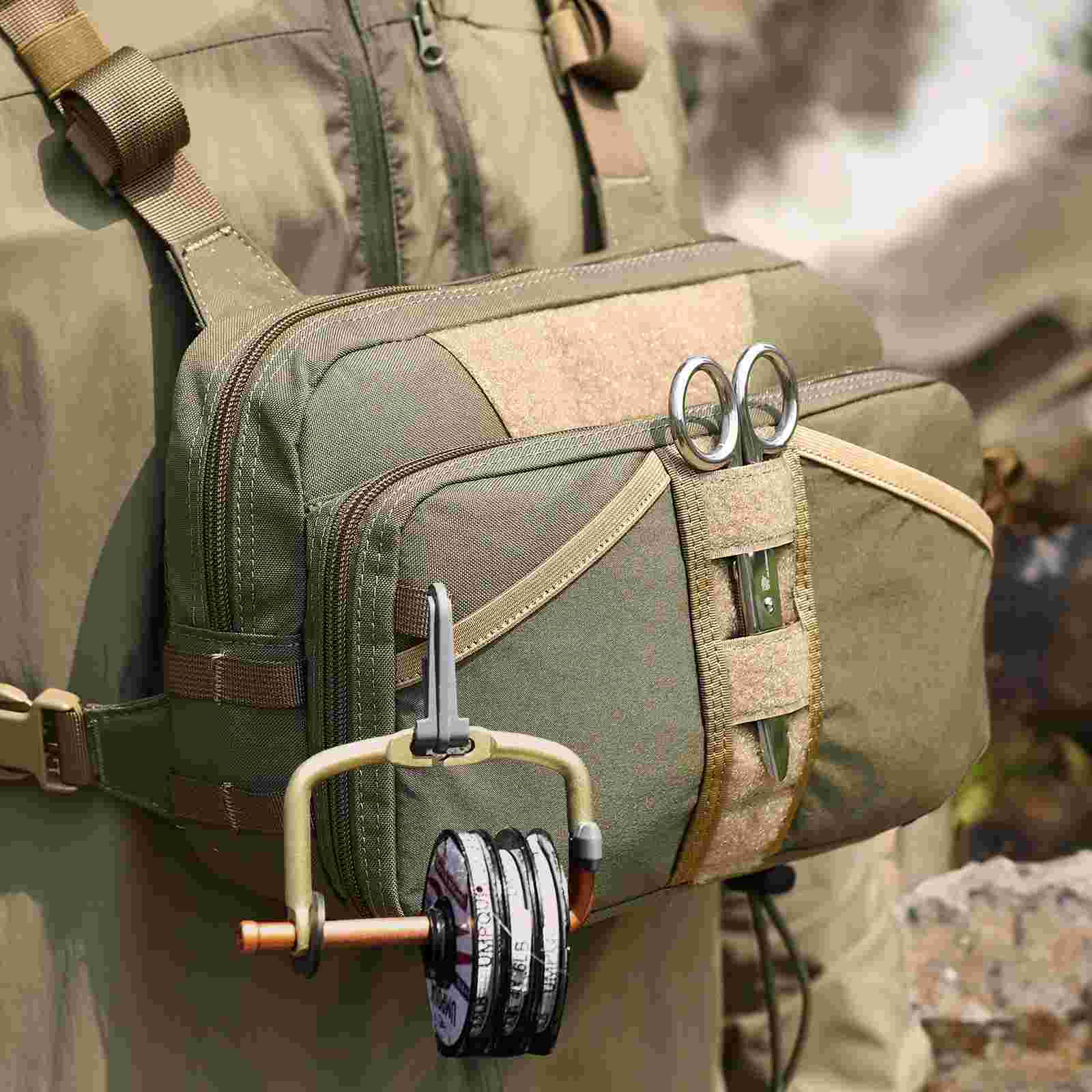 chest tackle bag Votagoo Fishing Chest Pack, Fly Fishing Bag for Men and Women, Tackle