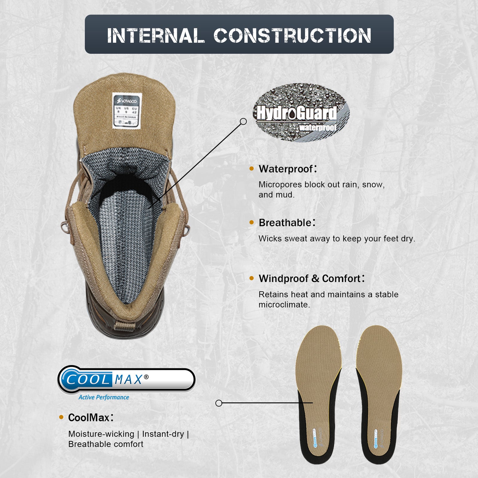 VOATGOO® Quest 4D Waterproof Shoes FORCES 2 EN