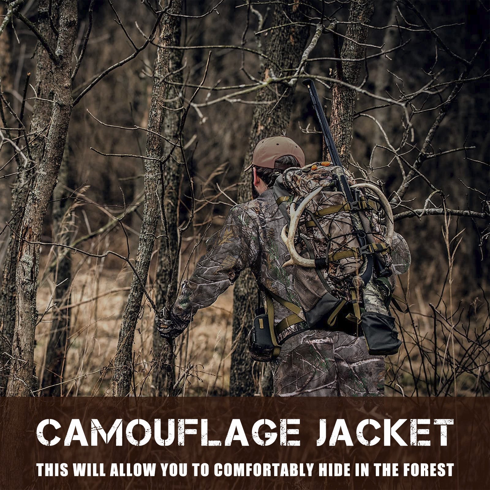 Quiet Hunting Clothes Suit Clothing Gear Camouflage Hoodie Jacket Pants