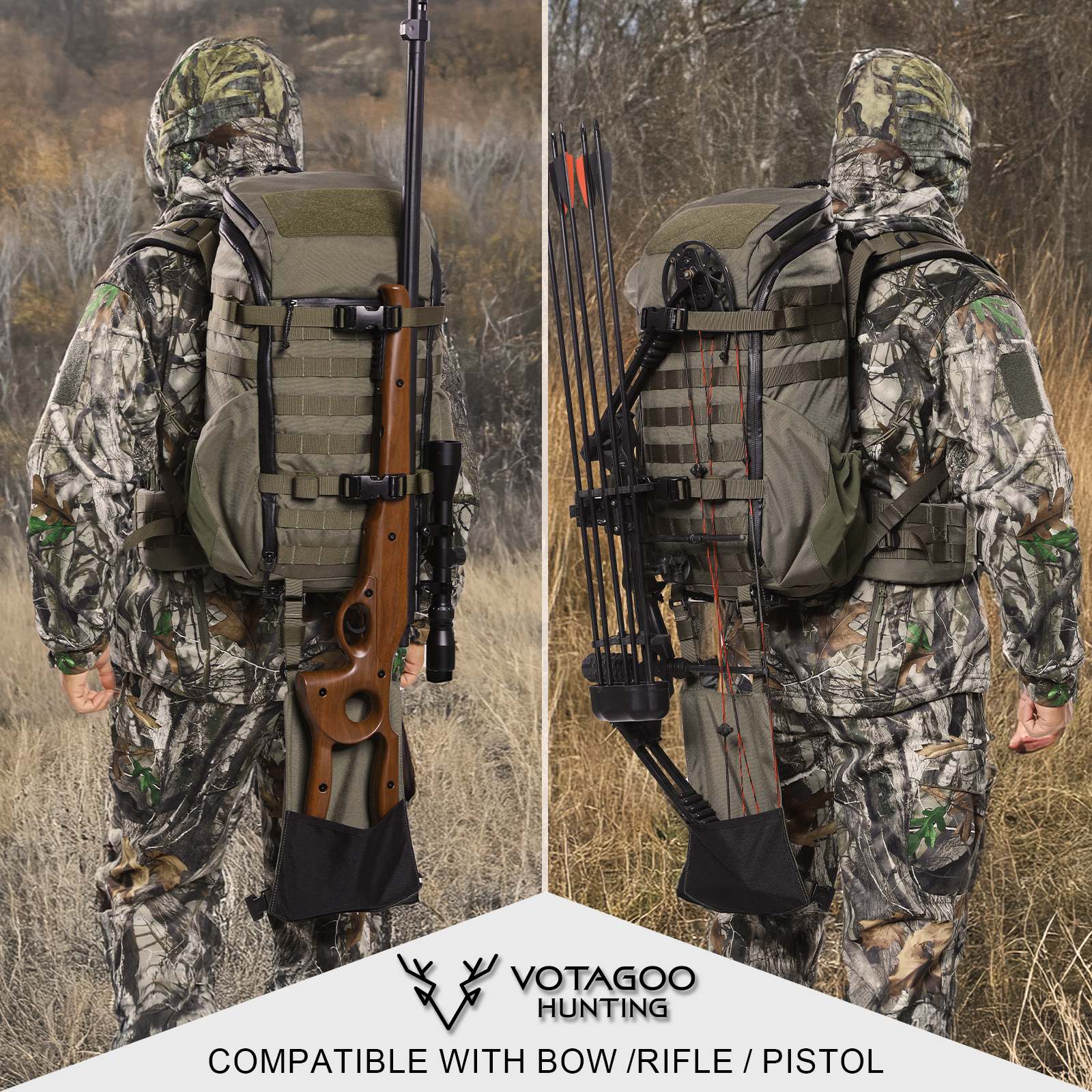 Hunting Backpack with Rifle/Bow Carry System