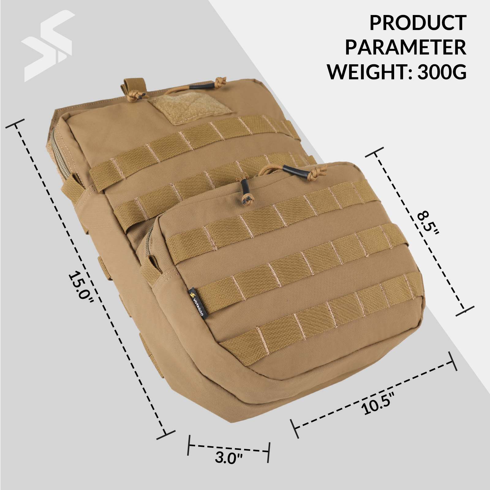 thumbnail image 2 of SORD Strike Pack 27L Patrol Day Pack - MOLLE, Hydration & Communications Compatible 2 of 2