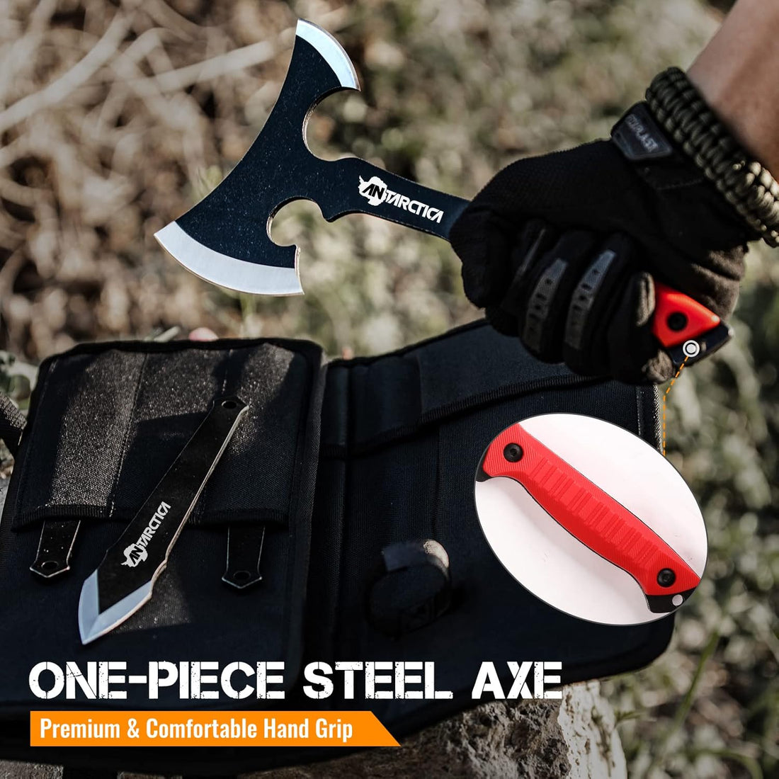 ANTARCTICA Throwing Axes and Knives Set - 3 Pack