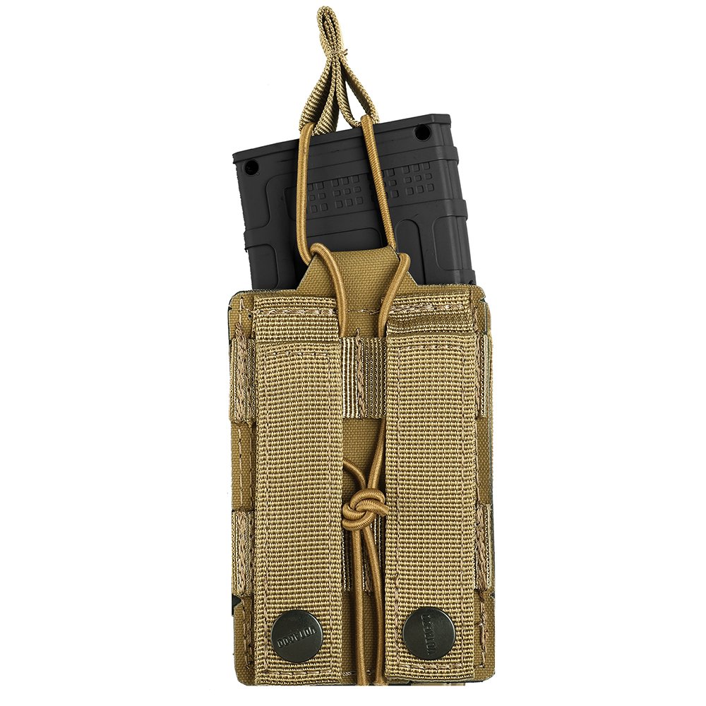 Double Molle Magazine Pouch Set – 7.62/5.56 Polymer Holsters For Hunting & Tactical Use