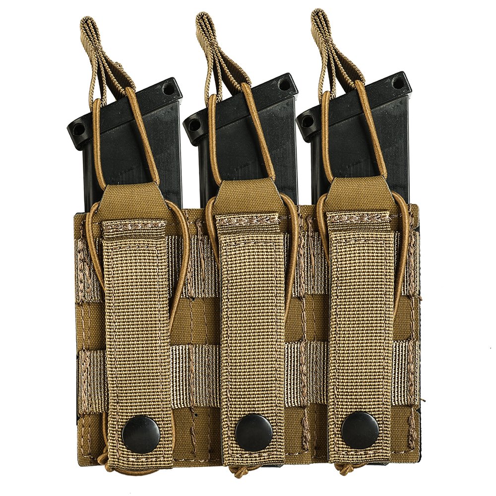 Military Single Double Triple Pistol Mag Pouchs For MK47