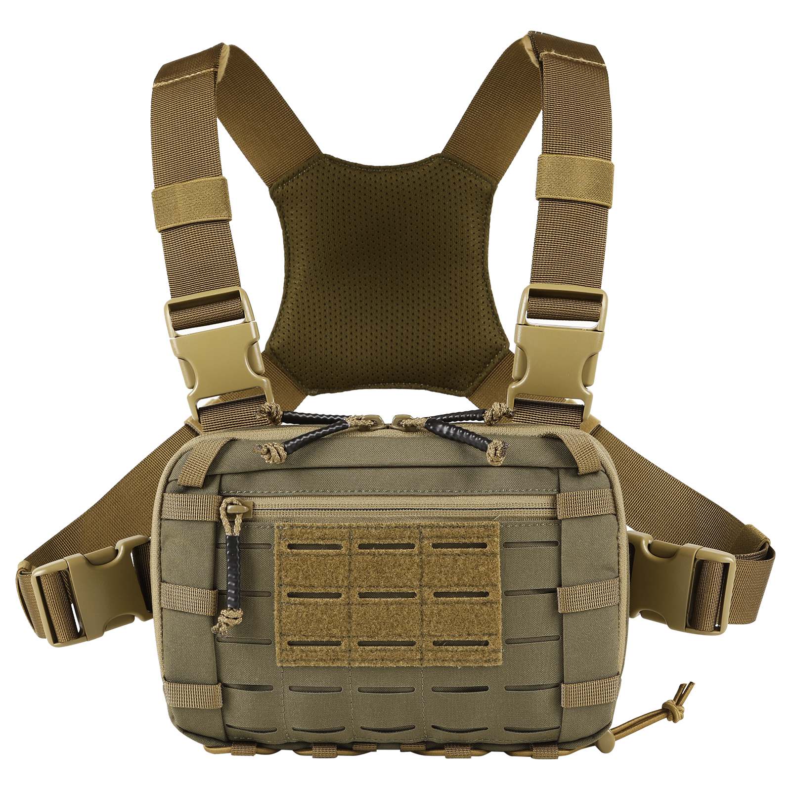 Molle Quick Rig Hunting Chest Rig 2L Utility Molle Chest Rig Pouch