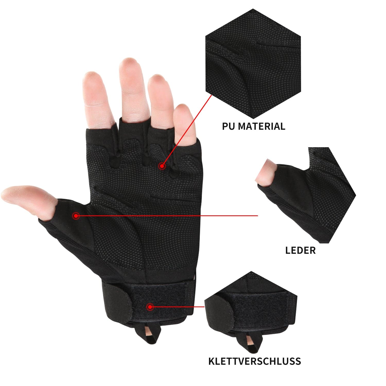 Tactical Combat Gloves For Outdoor Motorcycle Cycling