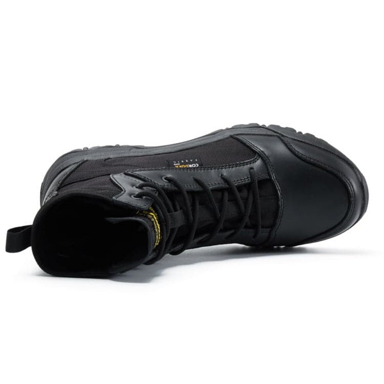 Spring/summer lightweight waterproof black tactical boots
