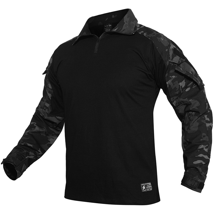 Camisa Tactica Para Hombre Men's Tactical Combat Shirt Military