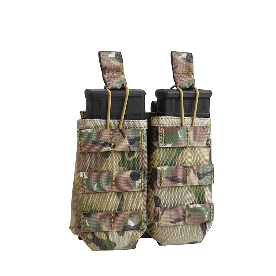 Open-Top M4/M16 Rifle Magazine Tactical Double Mag Pouch