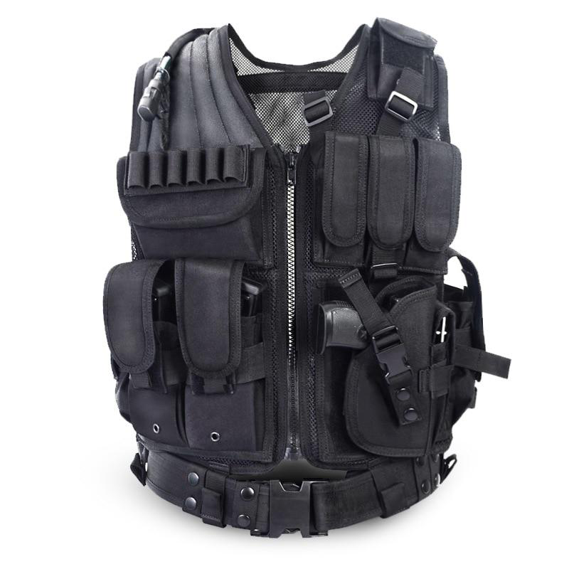 Police Camouflage Military Body Armor Sports Wear Hunting Vest
