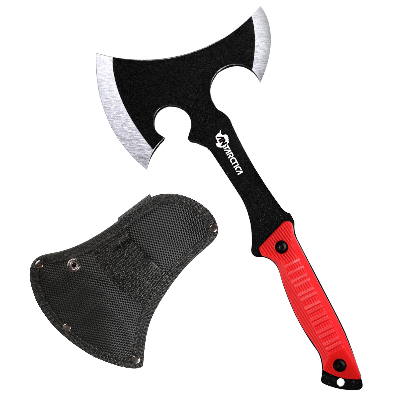 Hache de lancer hache tactique Tomahawk avec gaine en nylon