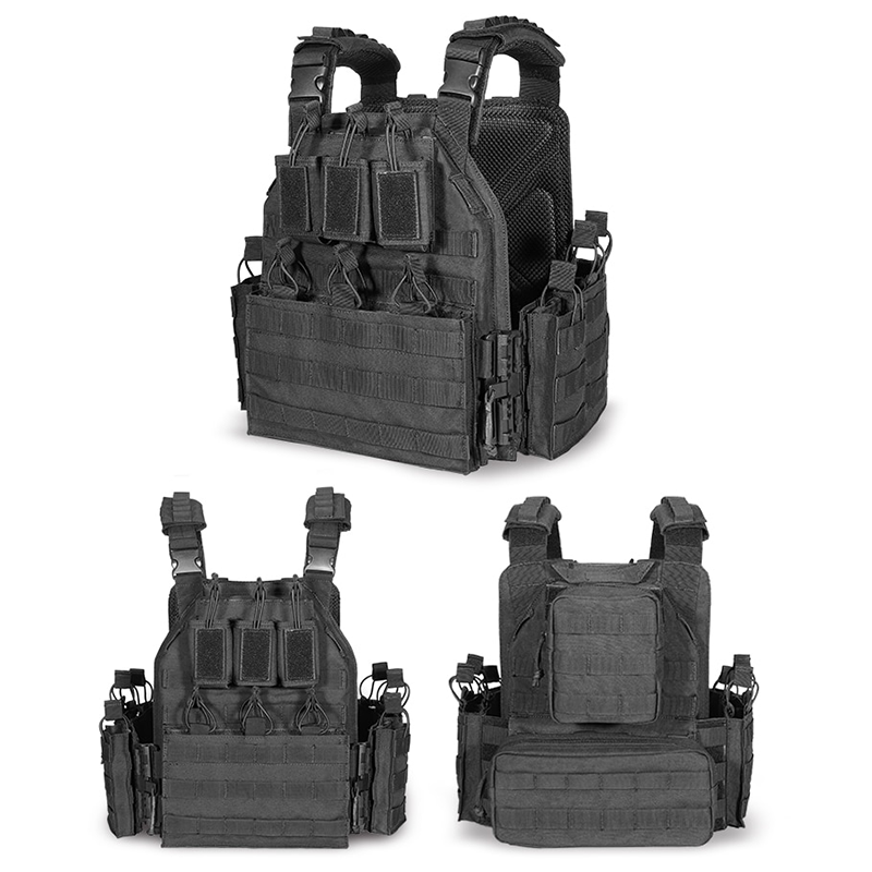 Gilet multi-caméra de combat à dégagement rapide pour équipement de jeu CS