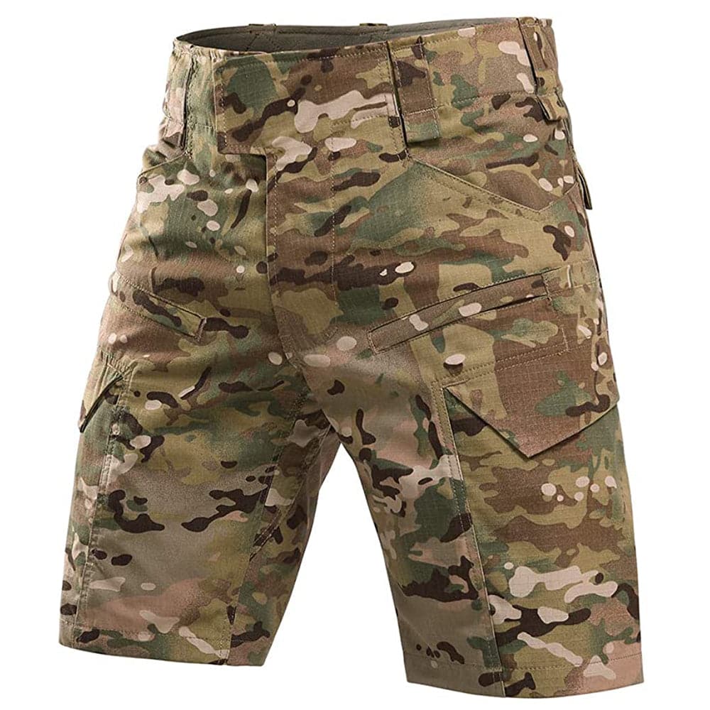 Combat Tactical Waterproof Wear-resistant Camo Shorts - G4