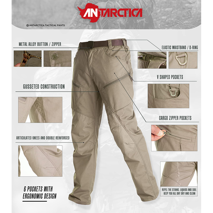 Men's Waterproof Military Casual Outdoor Pants