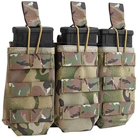MOLLE Compatible Airsoft Gear Triple Tactical Mag Pouch