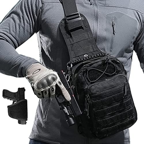 Concealed Carry Tactical Sling Bag For Range And Travel