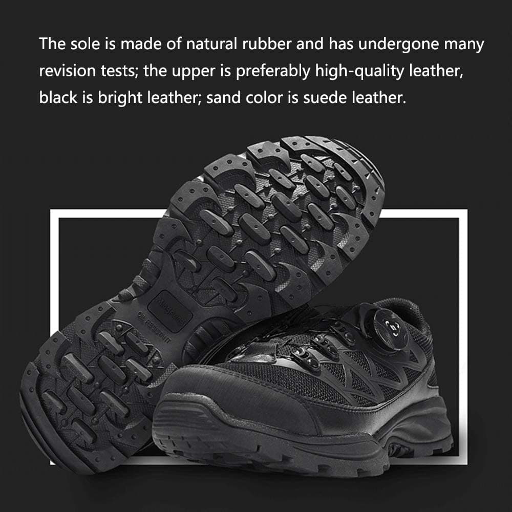 Quick-Release Waterproof Non-Slip Desert Tactical Boots