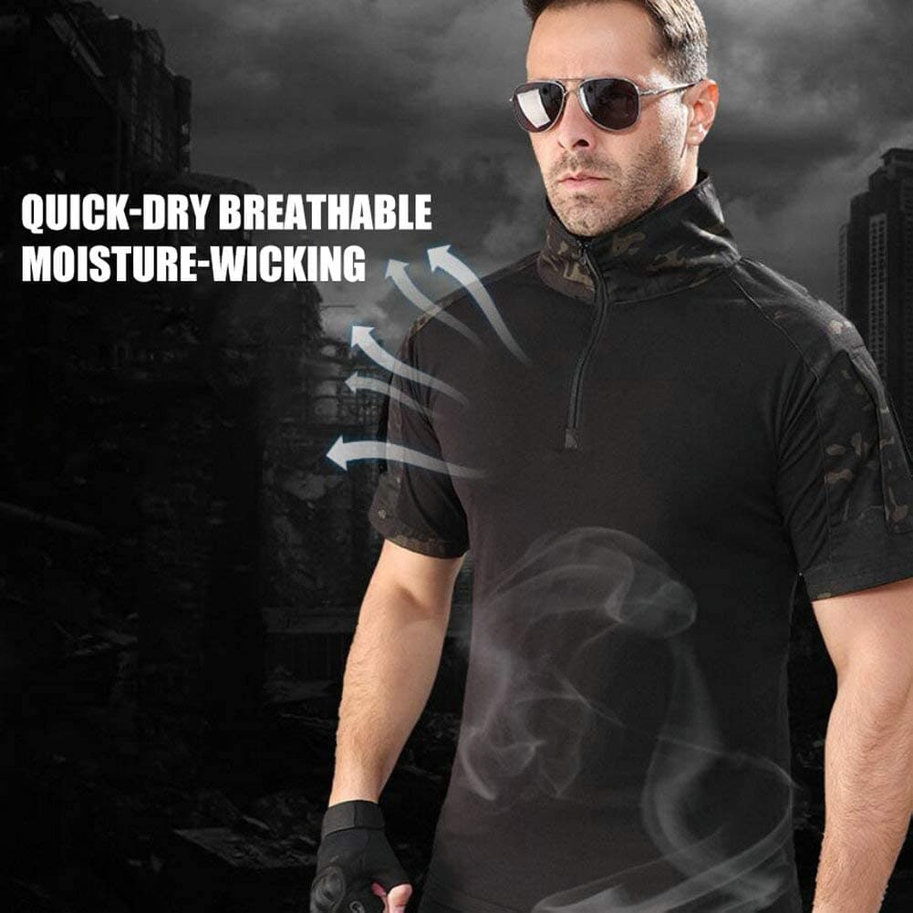 Men's Comfortable Breathable Summer Combat T-shirt