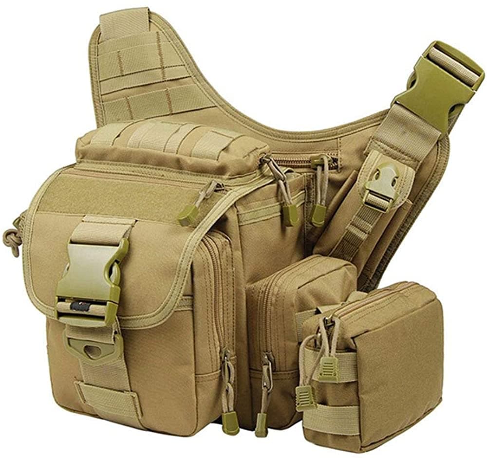 Sac Nylon 600D OAREA Outdoor Sac Bandoulière Tactique MOLLE - Nylon 600D Plein Air équipement Chasse Randonnée Sac Nylon 600D OAREA Outdoor Sac Bandoulière Tactique MOLLE - Nylon 600D Plein Air équipement Chasse Randonnée