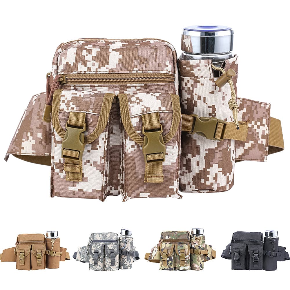 Tactical Outdoor Multi-pocket Multicolor Waist Pack