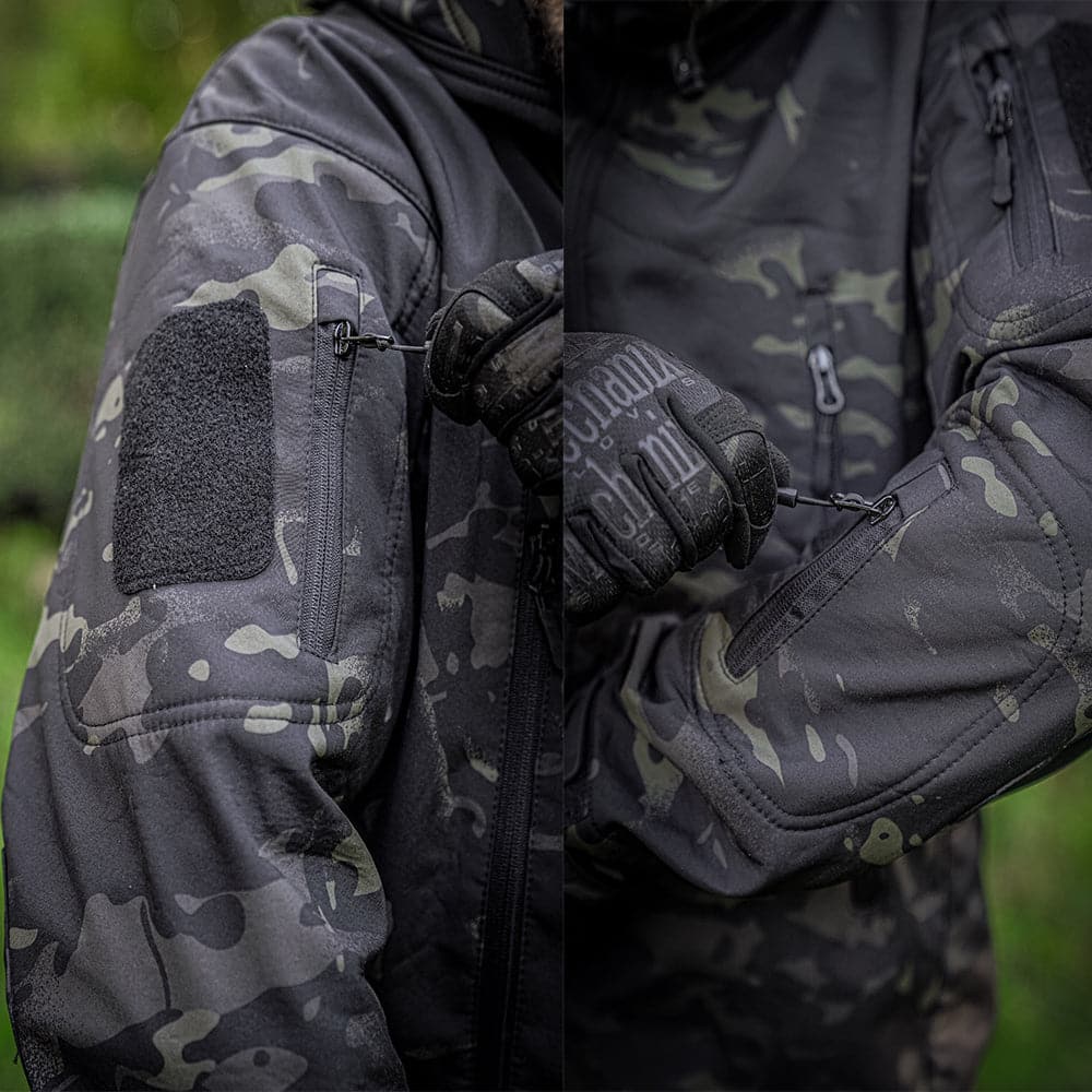 Memoryee Waterdichte softshell jassen voor heren, fleece voering, warme militaire outdoor winddichte overgangsjassen met capuchon, XL Memoryee Waterdichte softshell jassen voor heren, fleece voering, warme militaire outdoor winddichte overgangsjassen met capuchon, XL