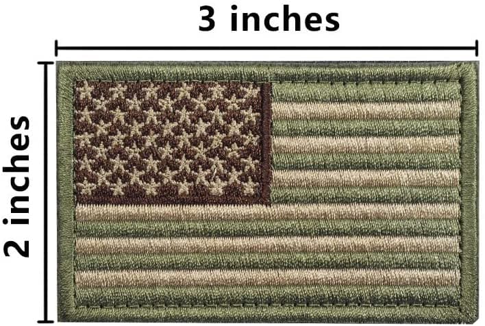 Military Bundle 14 Pieces USA Flag Patch Thin Blue Line