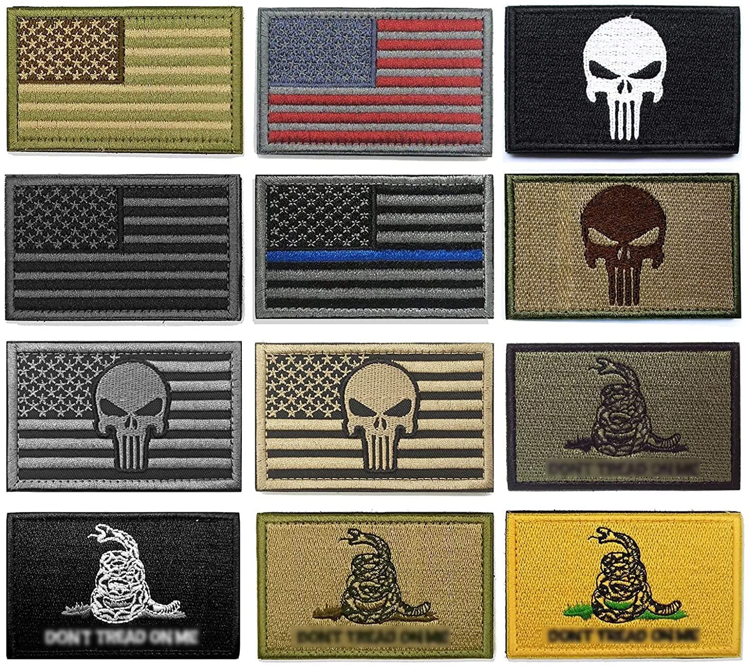 WZT 20 fun Tactical Army Morale patch full embroidery patch set