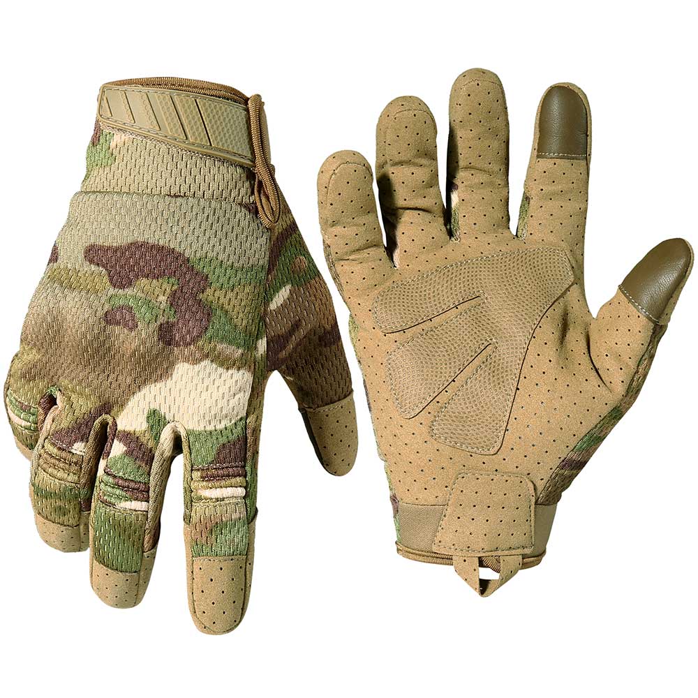 Gants de moto de tir de vélo de paintball militaire