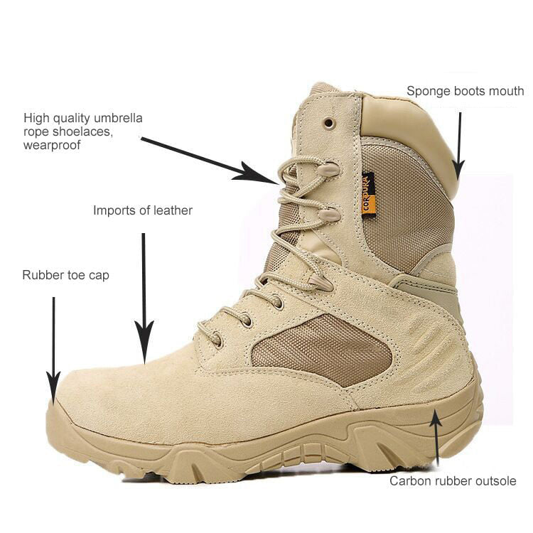 Military Thickening Comfort Tactical High-top Boots
