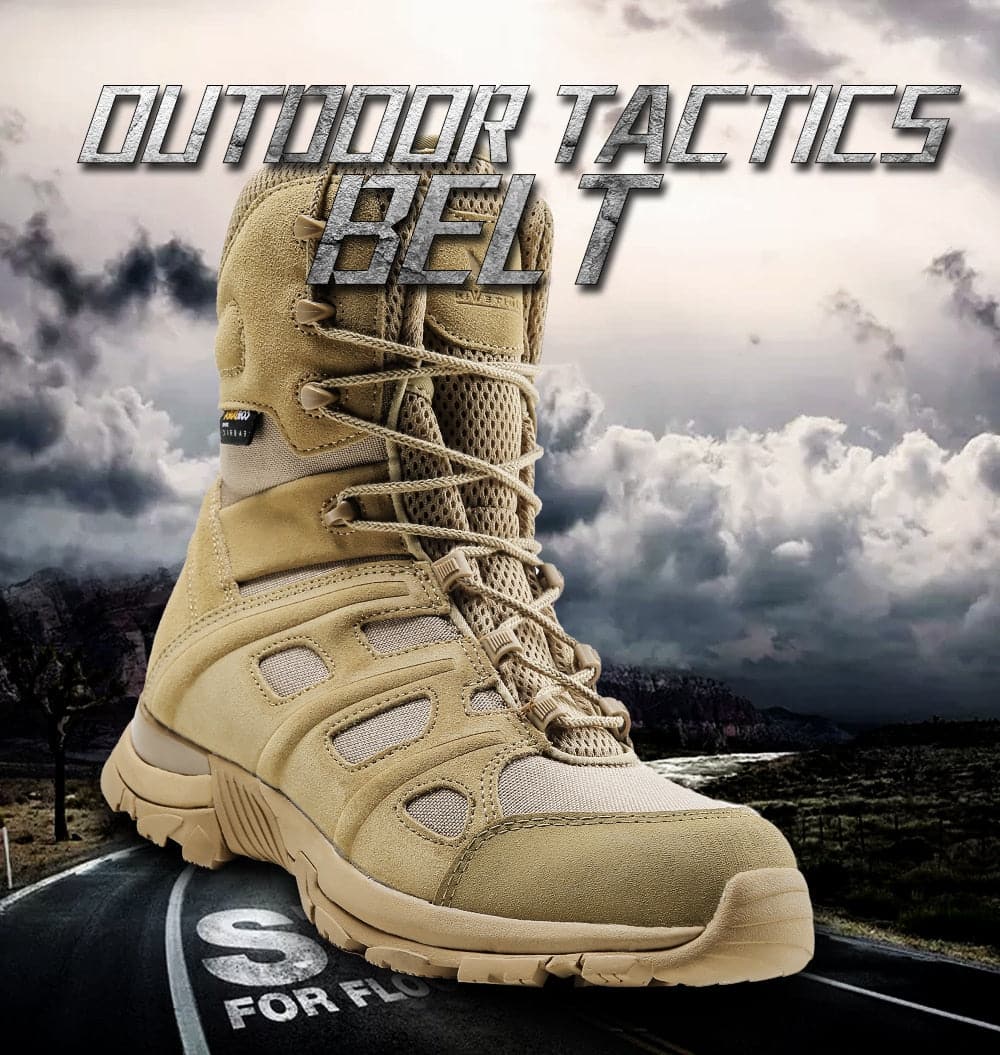 Tactical Outdoor Cycling Thermal Mid Hiking Boots