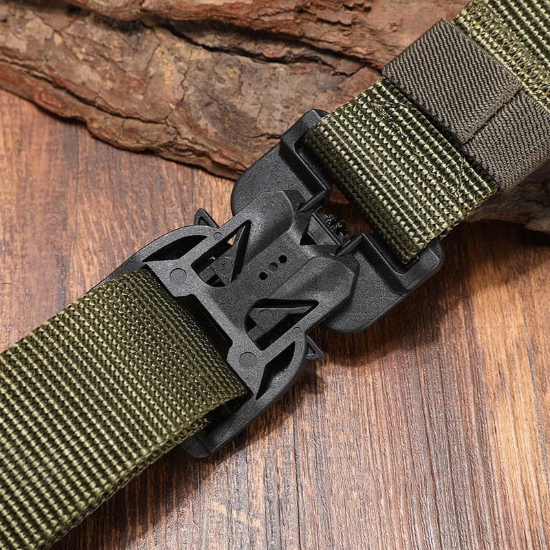 Nylon Army Training Magnetic Buckle Waist Belt