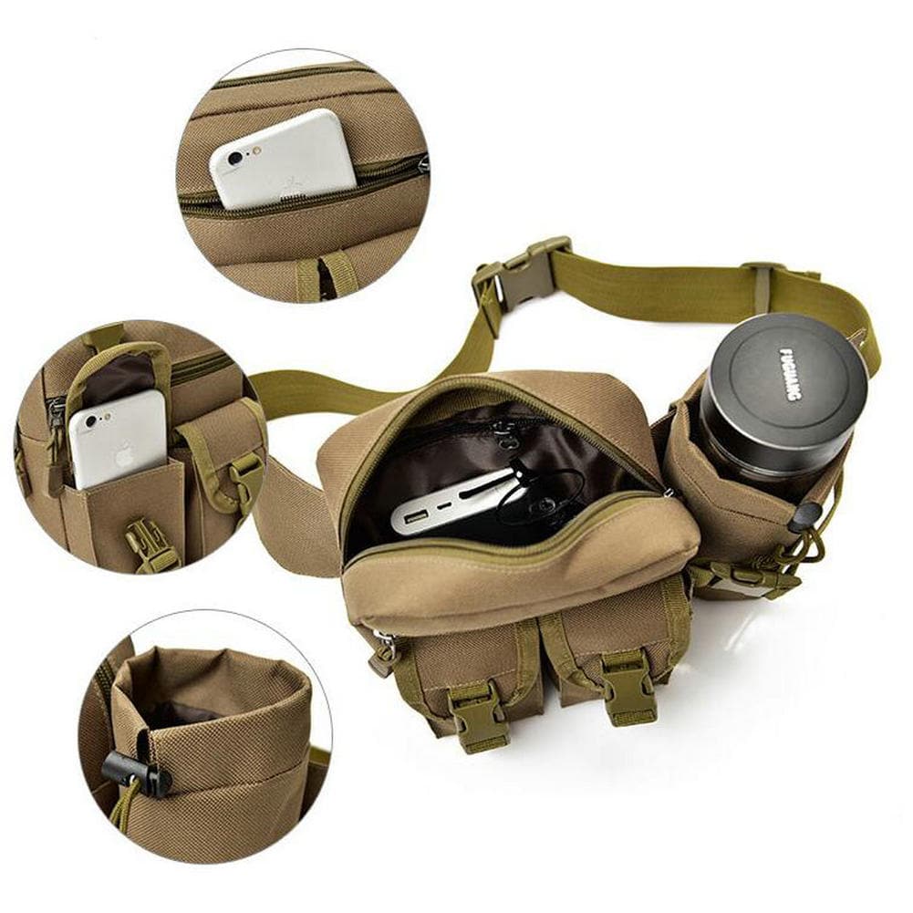 Tactical Outdoor Multi-pocket Multicolor Waist Pack